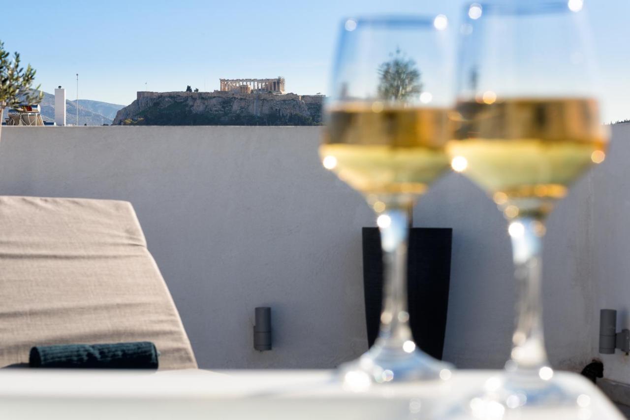 Private Jacuzzi & Acropolis View - The Loft 雅典 外观 照片
