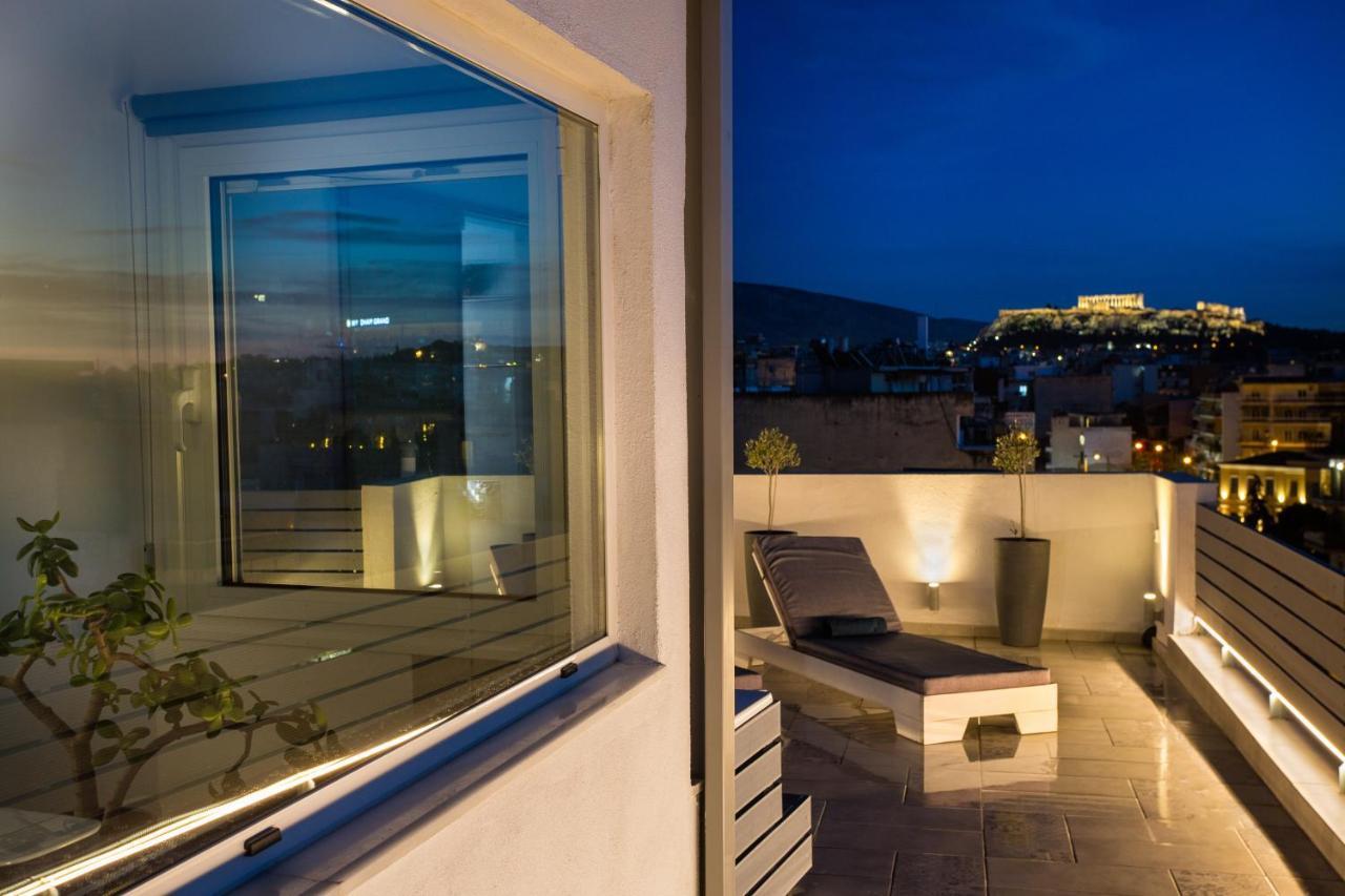 Private Jacuzzi & Acropolis View - The Loft 雅典 外观 照片