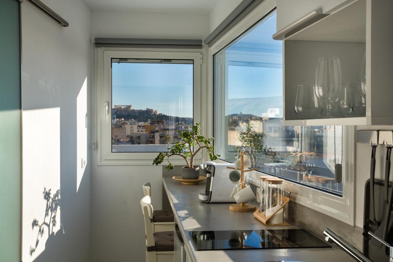 Private Jacuzzi & Acropolis View - The Loft 雅典 外观 照片