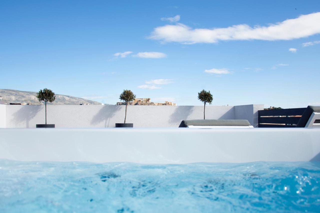 Private Jacuzzi & Acropolis View - The Loft 雅典 外观 照片
